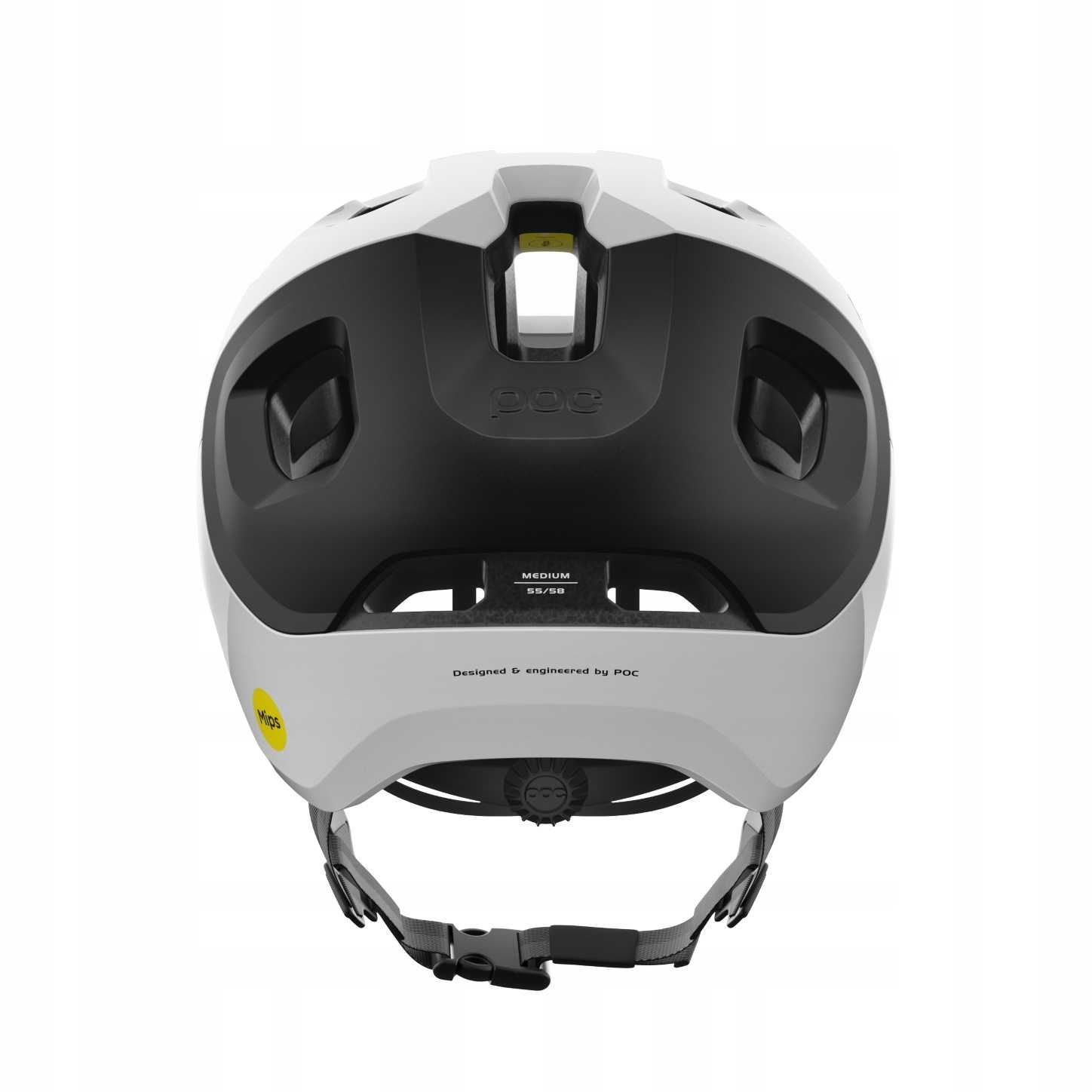 Kask Rowerowy POC AXION RACE MIPS MTB Daszek Hydrogen White 59-62