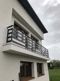 Aluminiowe Balustrady balustrada barierka na balkon nierdzewna montaż