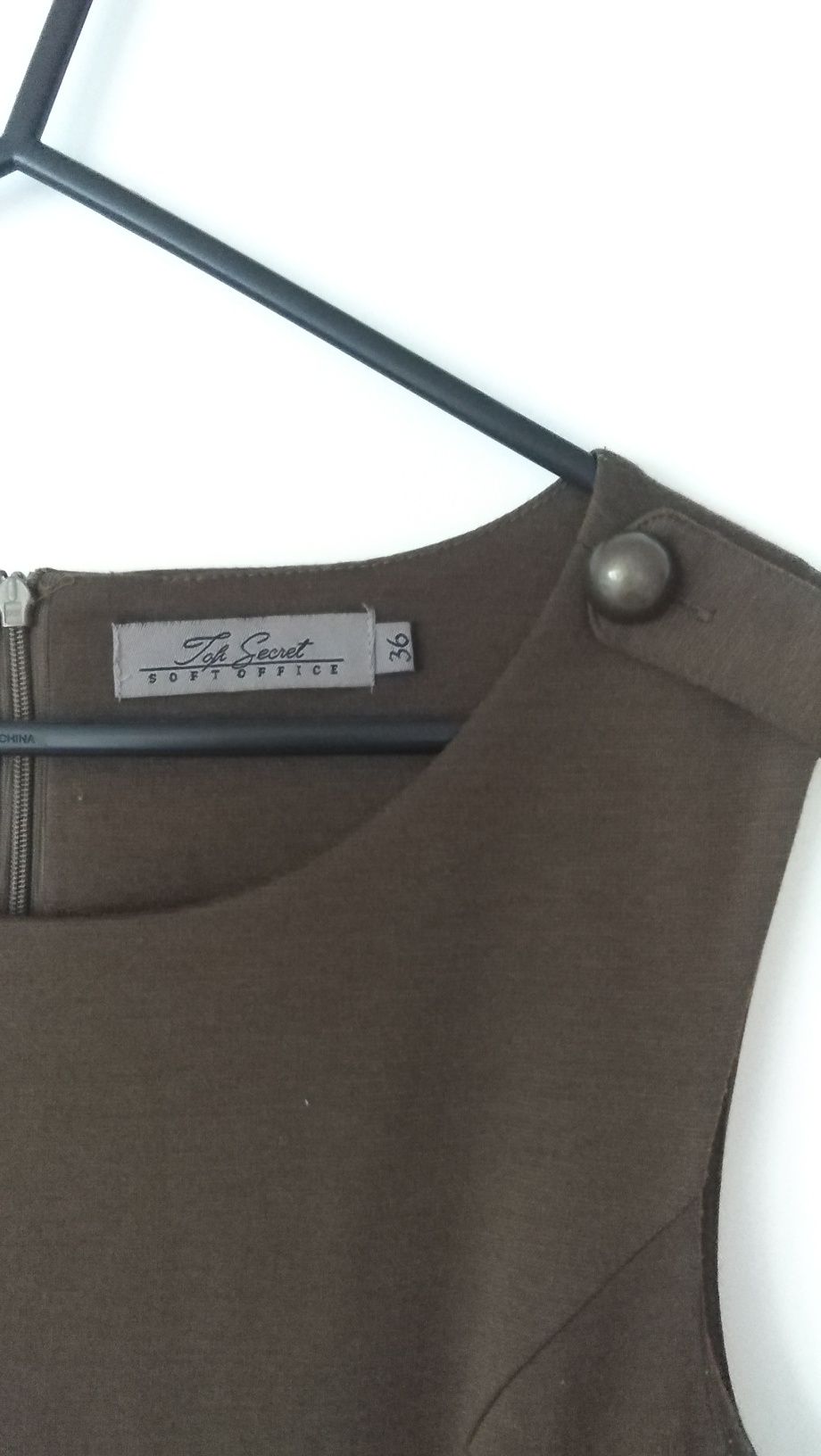 Sukienka khaki r.36 TOP SECRET