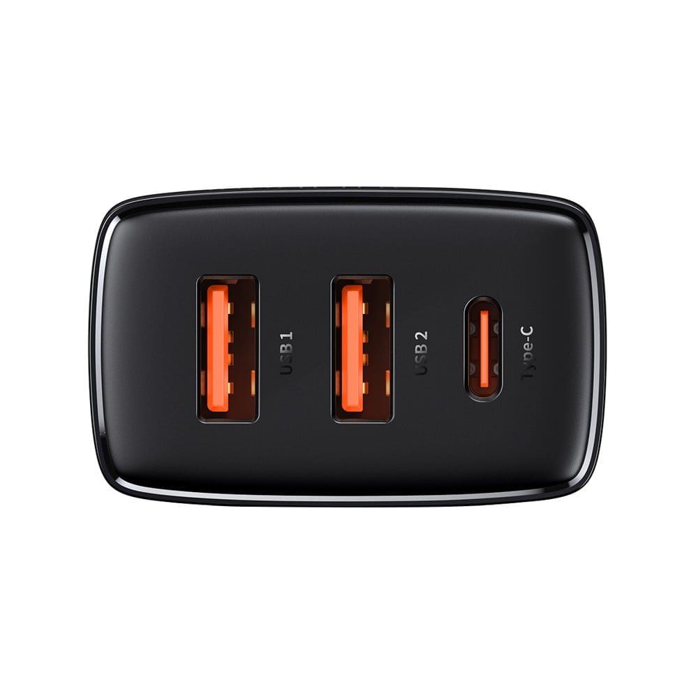 Baseus Compact Szybka Ładowarka 30W 3A Pd 2xUSB 1xUSB Typ C Sklep Wawa