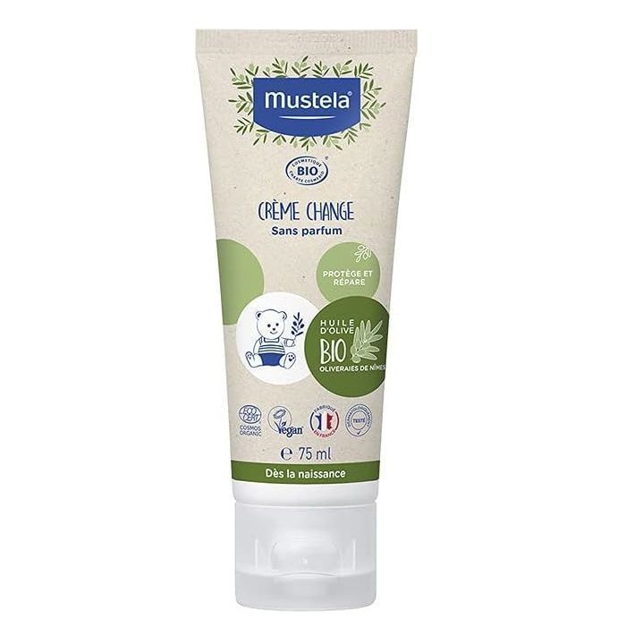 Mustela Organic Diaper Cream Organiczny Krem Do Przewijania 75Ml (P1)