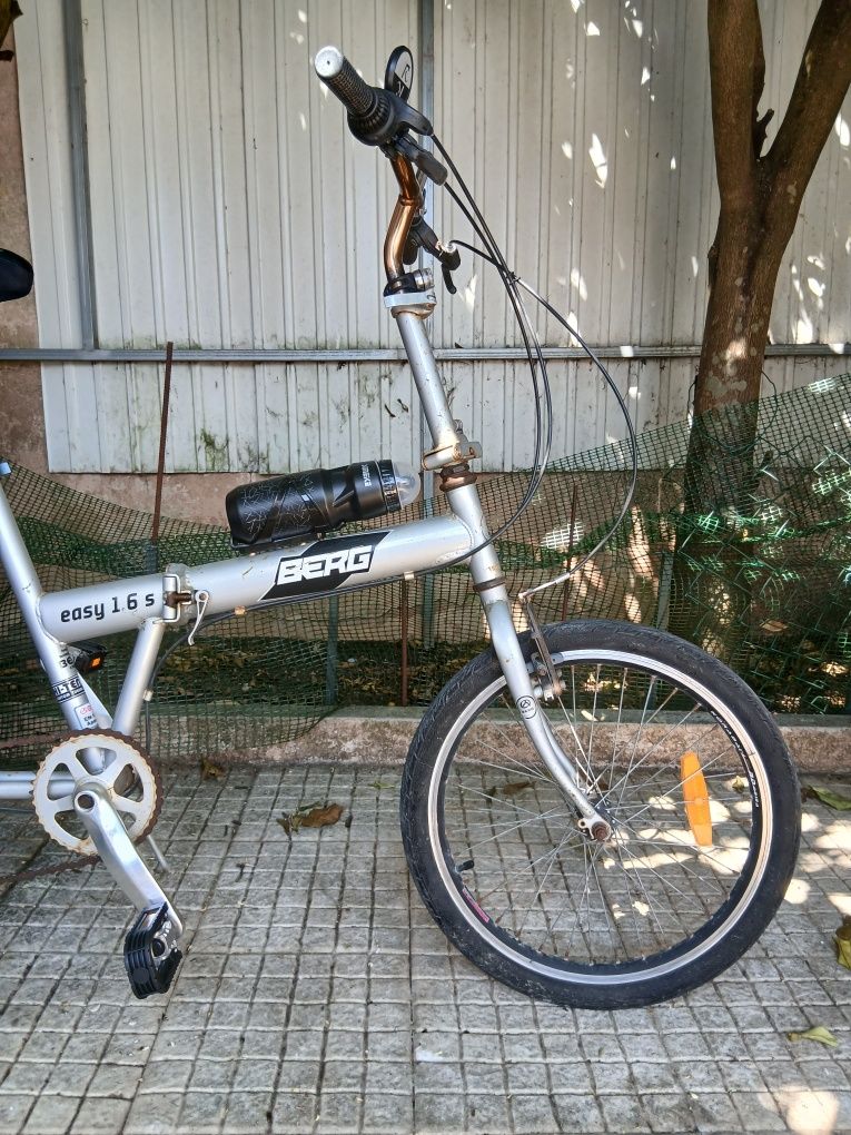 Bicicleta dobravel com extras