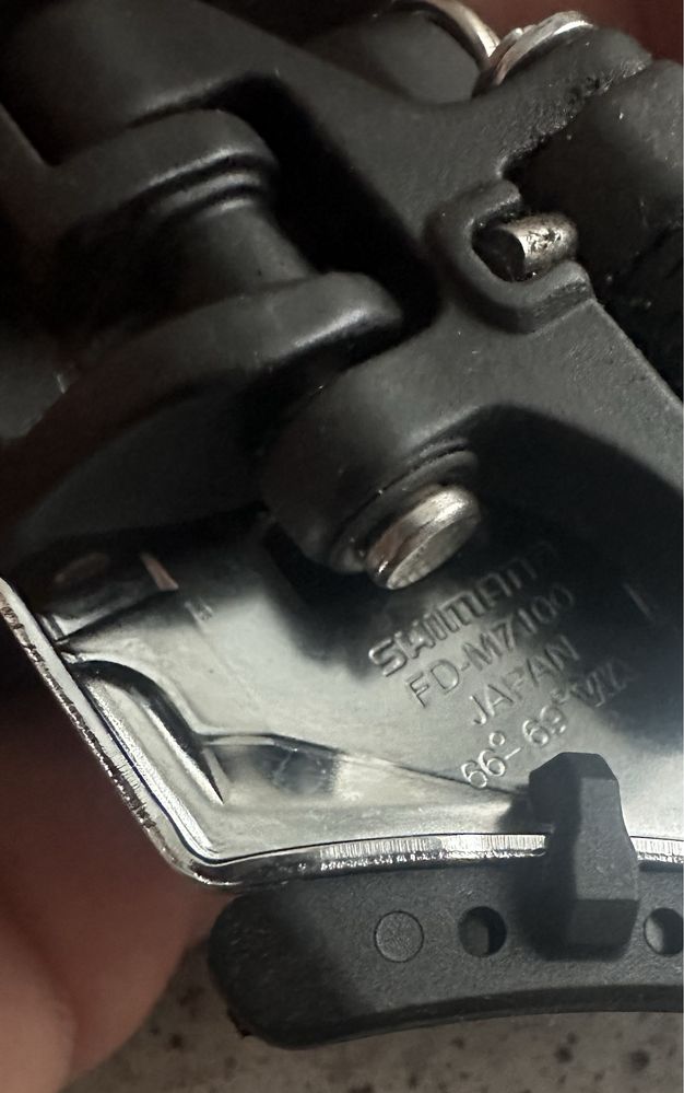 Przerzutka przednia shimano SLX FD-M7100-D, 2x12 rzędowa