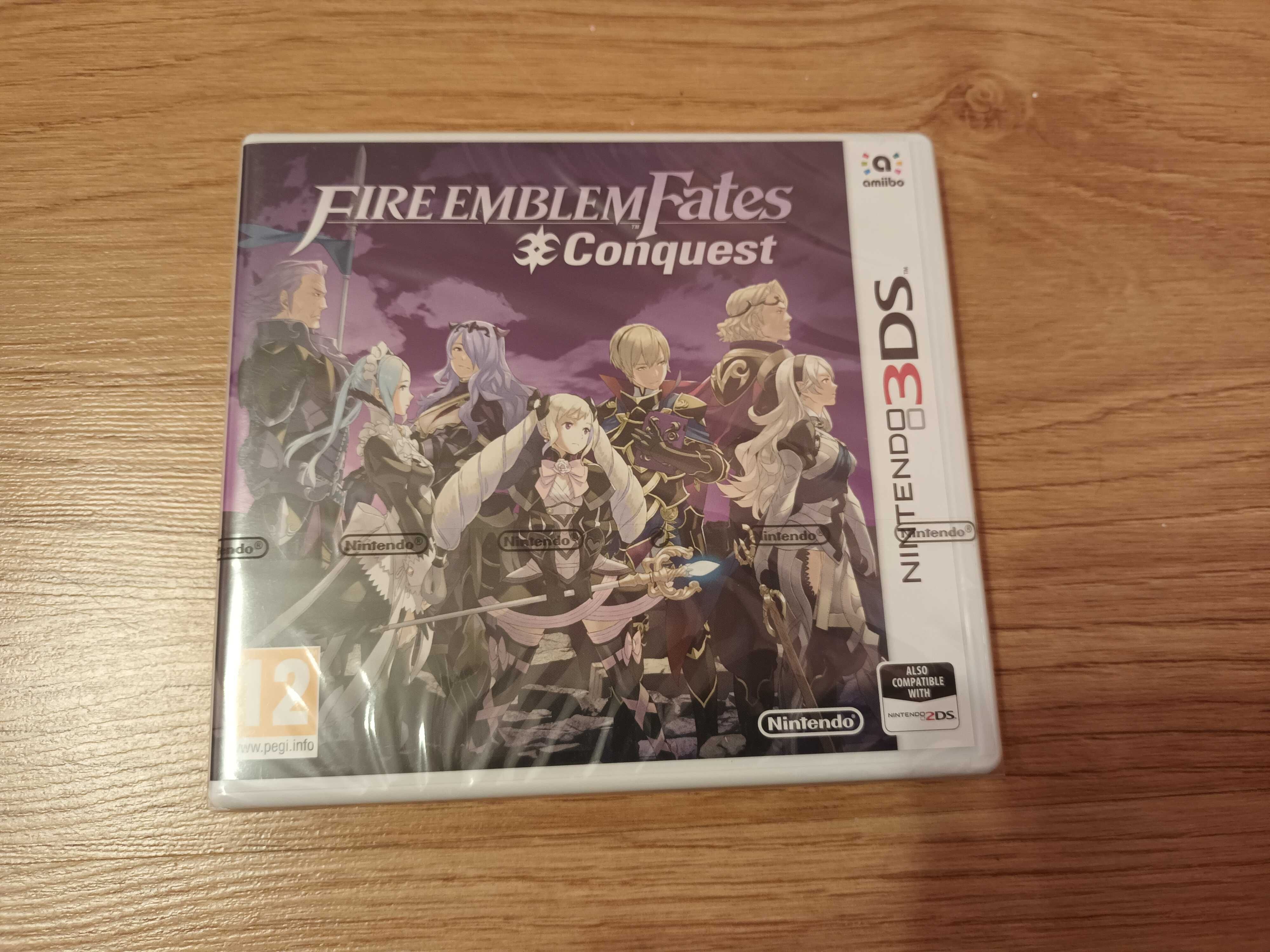 Fire Emblem Fates Conquest nowa folia Nintendo 3DS 2DS eng