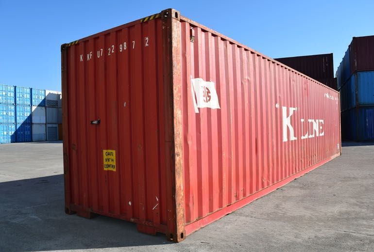 Kontener morski magazynowy 40 DV/HC 12 metrowy, używany