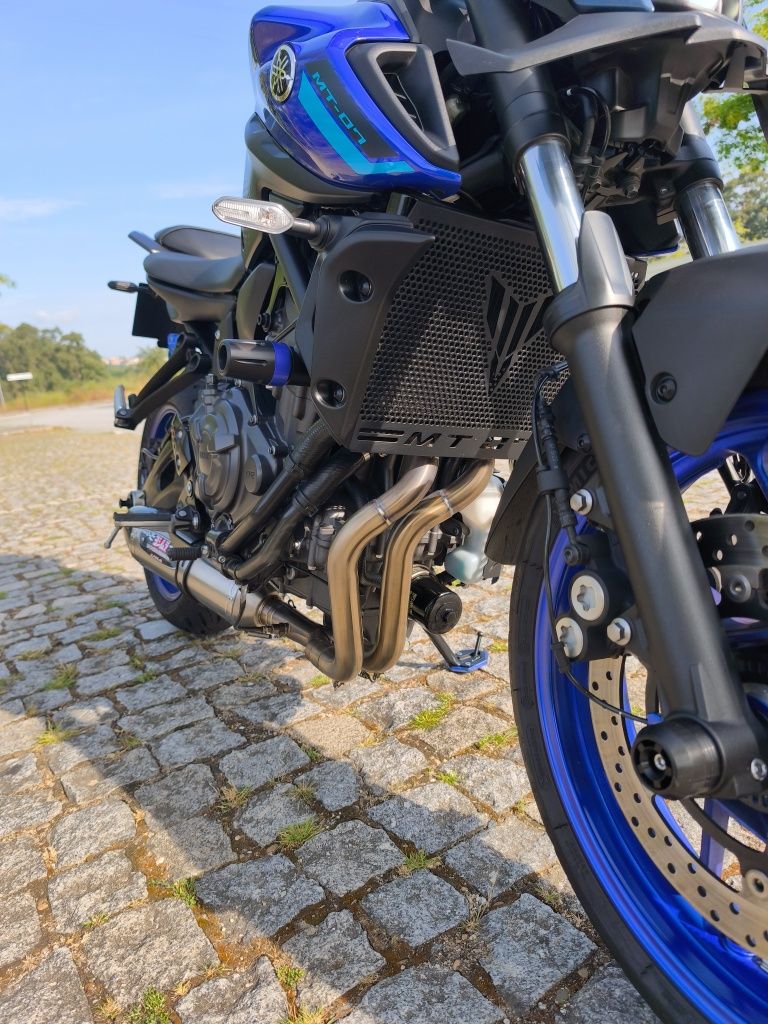 Yamaha MT-07 full power