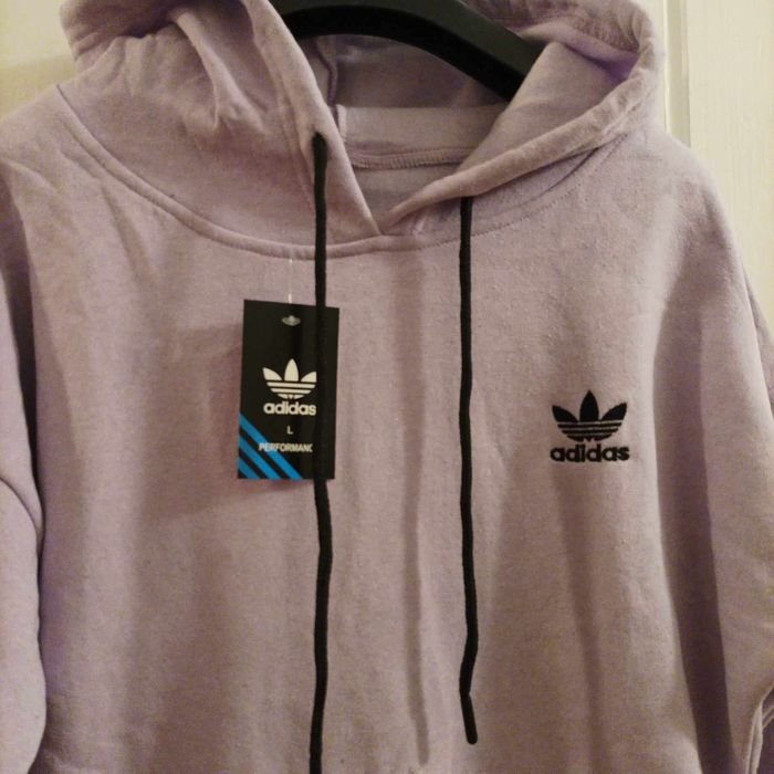 Sukienka damska dresowa lila.