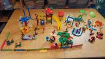 Playmobil plac zabaw.