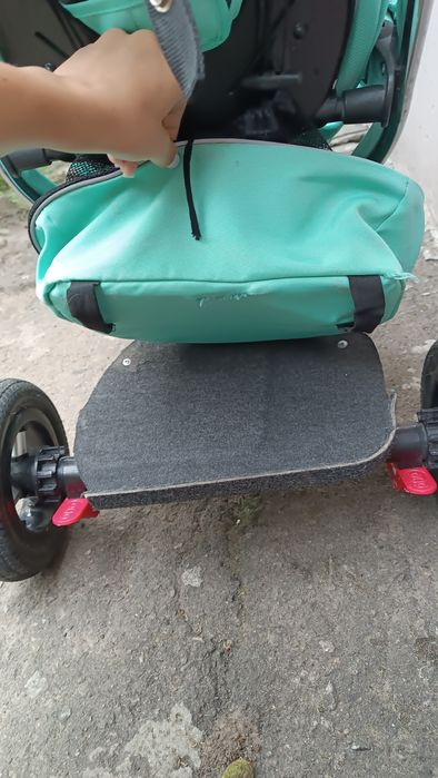 Дитячий триколісний велосипед коляска Crosser