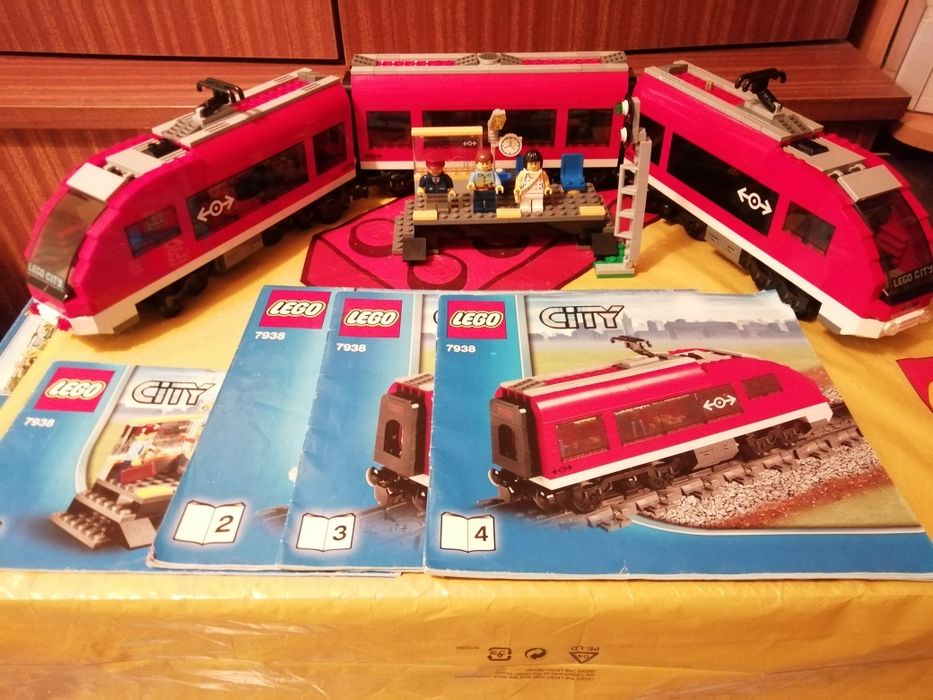 Lego City Train 7938 Pociąg Pasażerski BATERIE GRATIS!!!