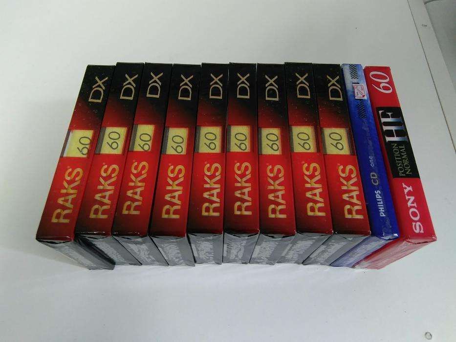 Cassete Racks Audio X60 - 10 unidades\