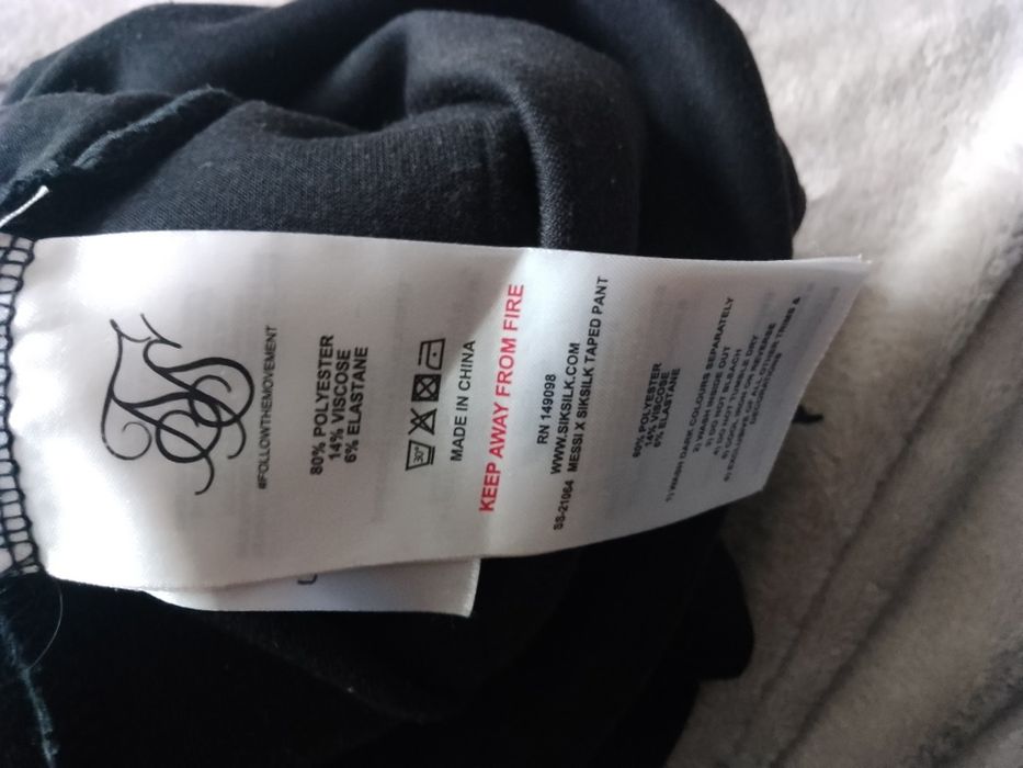 Spodnie męskie Messi siksilk S