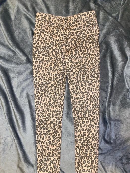 Spodnie w panterkę Skinny Denim Co roz. 146