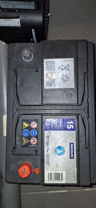 Bateria usada a meia vida 70 Ah