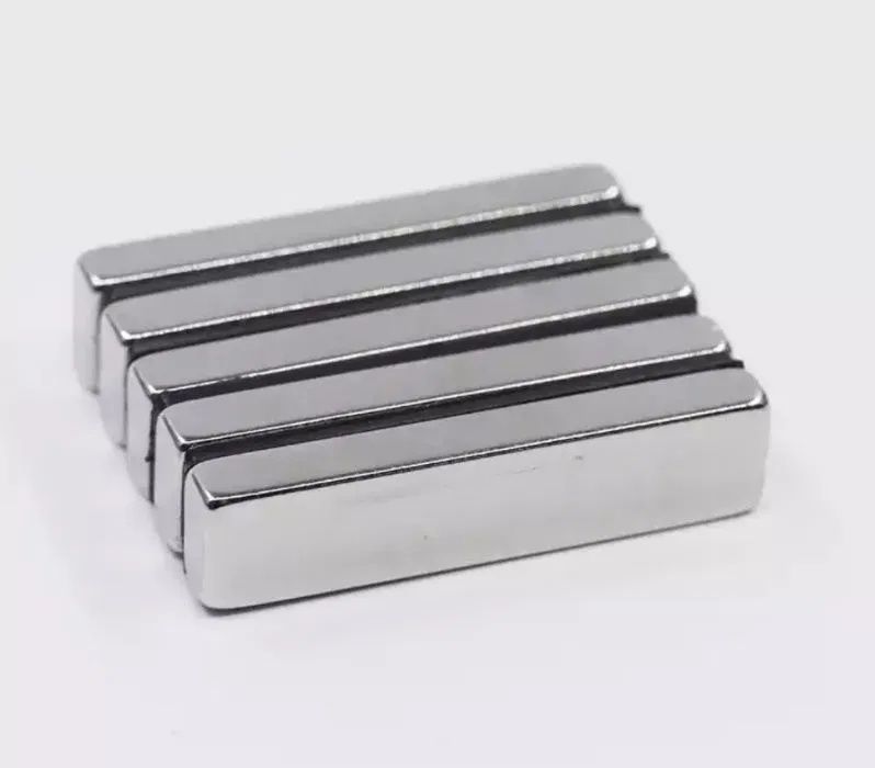 Mocne magnesy neodymowe 40x10x4 zestaw 10szt