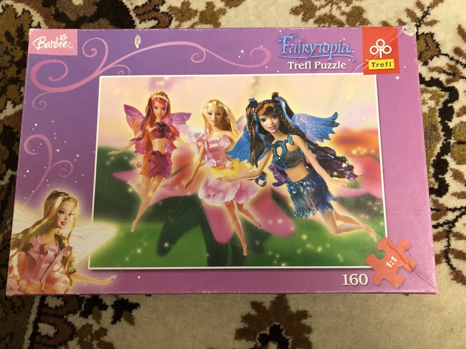 Puzzle barbie 160 elementów firma Trefl