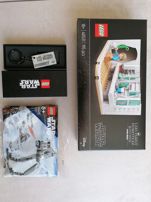 Nowe klocki Lego star Wars 40531 + 30495 + brelok