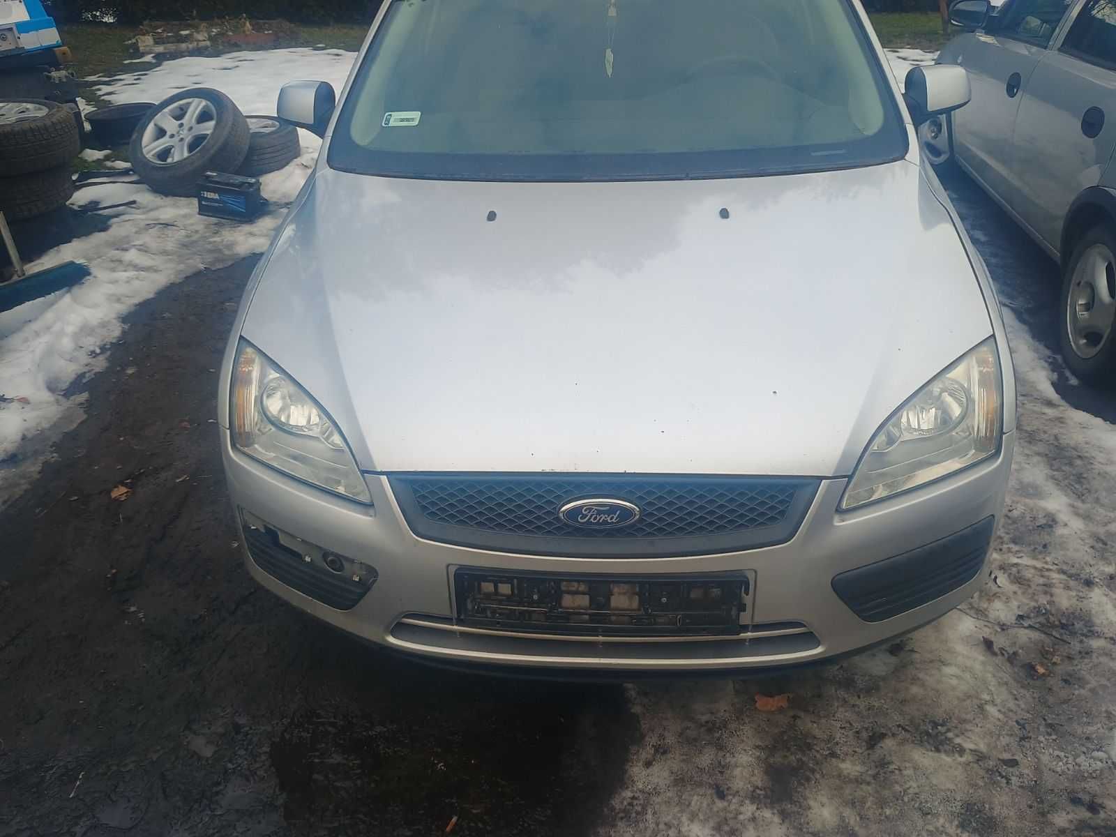 Ford FOCUS MK2 Maska Zderzak Lampy Pas Chłodnice KOMPLETNY PRZÓD 03 O3