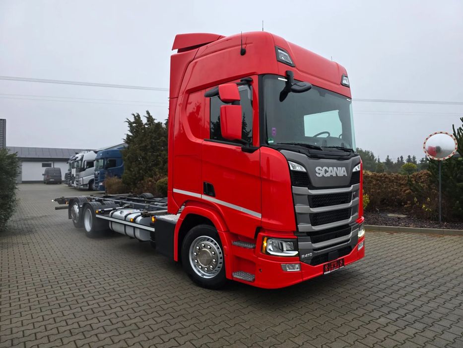 Scania R 410 BDF KLIMA / LED / NAWI /SKRĘTNA OŚ/ RETARDER Z DE SUPER STAN !!!