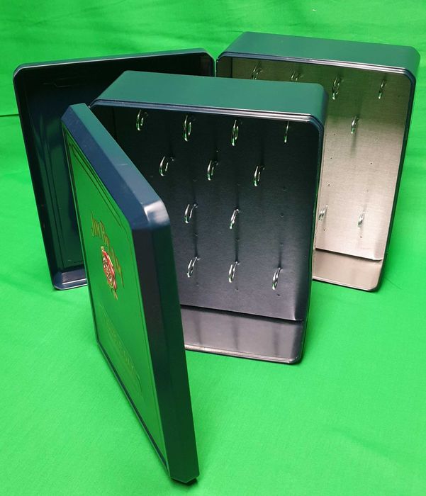 Skrzynka metalowa na klucze z JimBeam