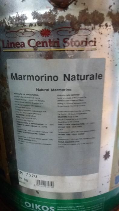 Lote 20 Latas Oikos Marmorino Naturale 20kg