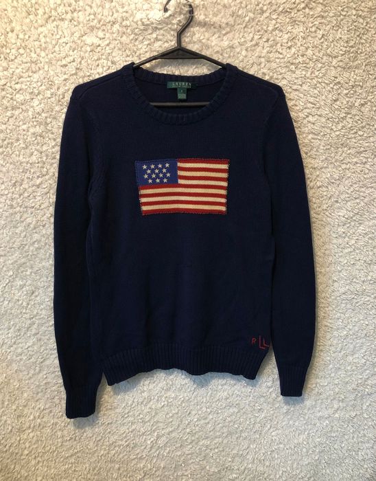 Sweter Kardigan Lauren Ralph Lauren 100% Cotton Green Label