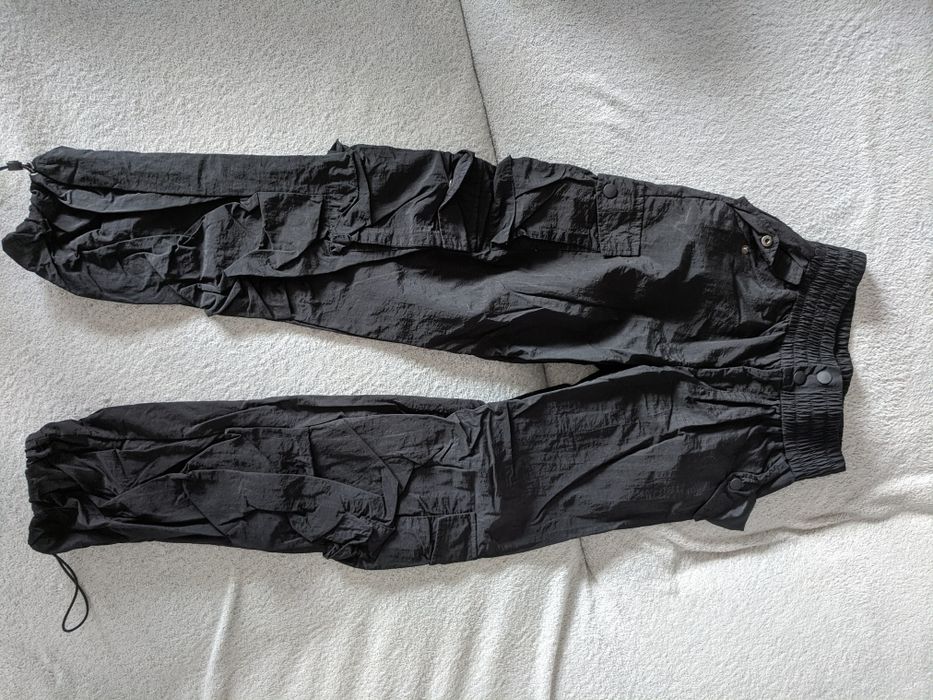 spodnie ortalionowe parachute Cropp XS