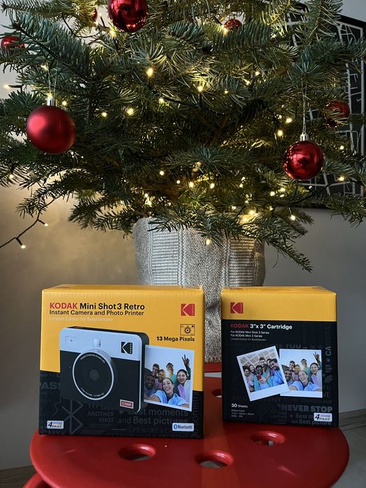KODAK Mini Shot 3 Retro / Aparat Natychmiastowy z Drukarką + wkłady