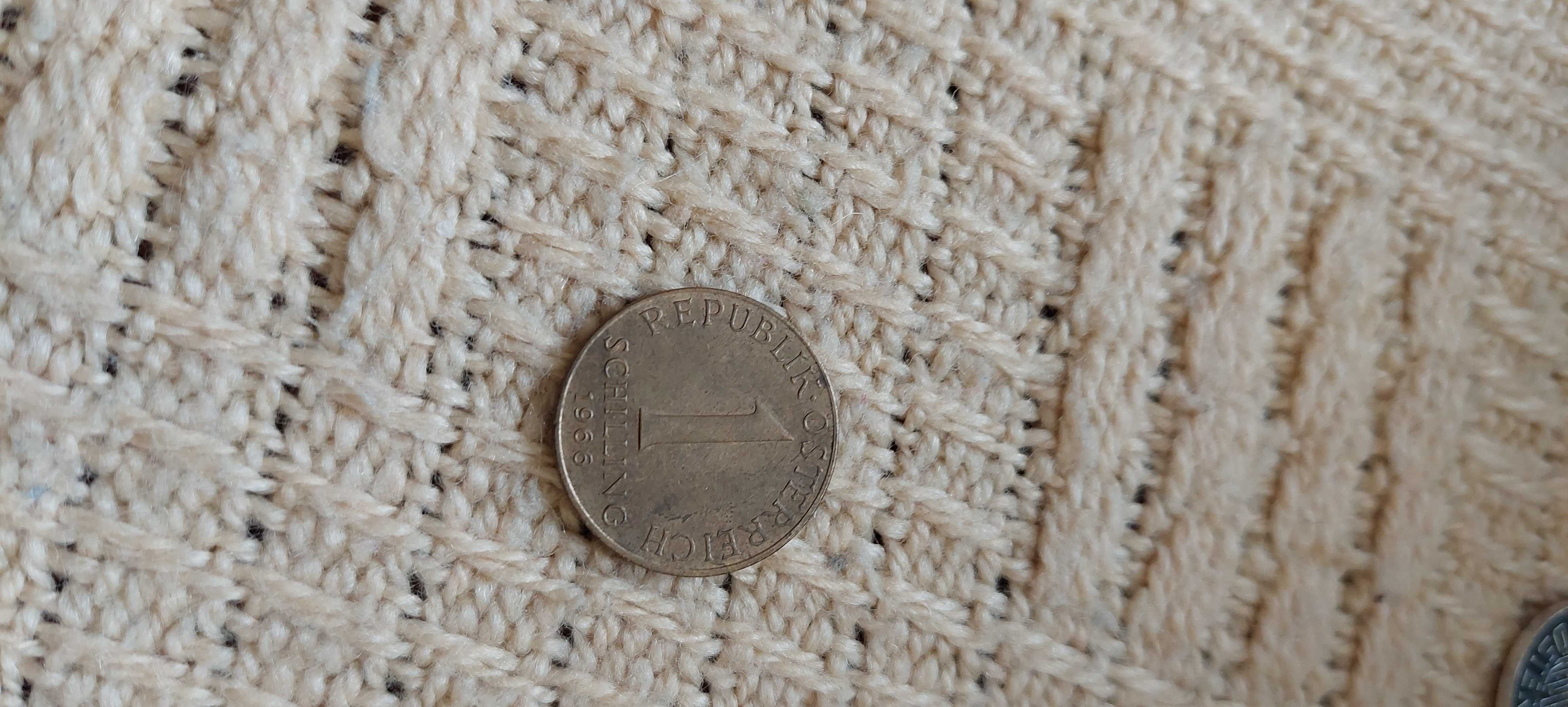 Moneta 1 szyling Austria 1966
