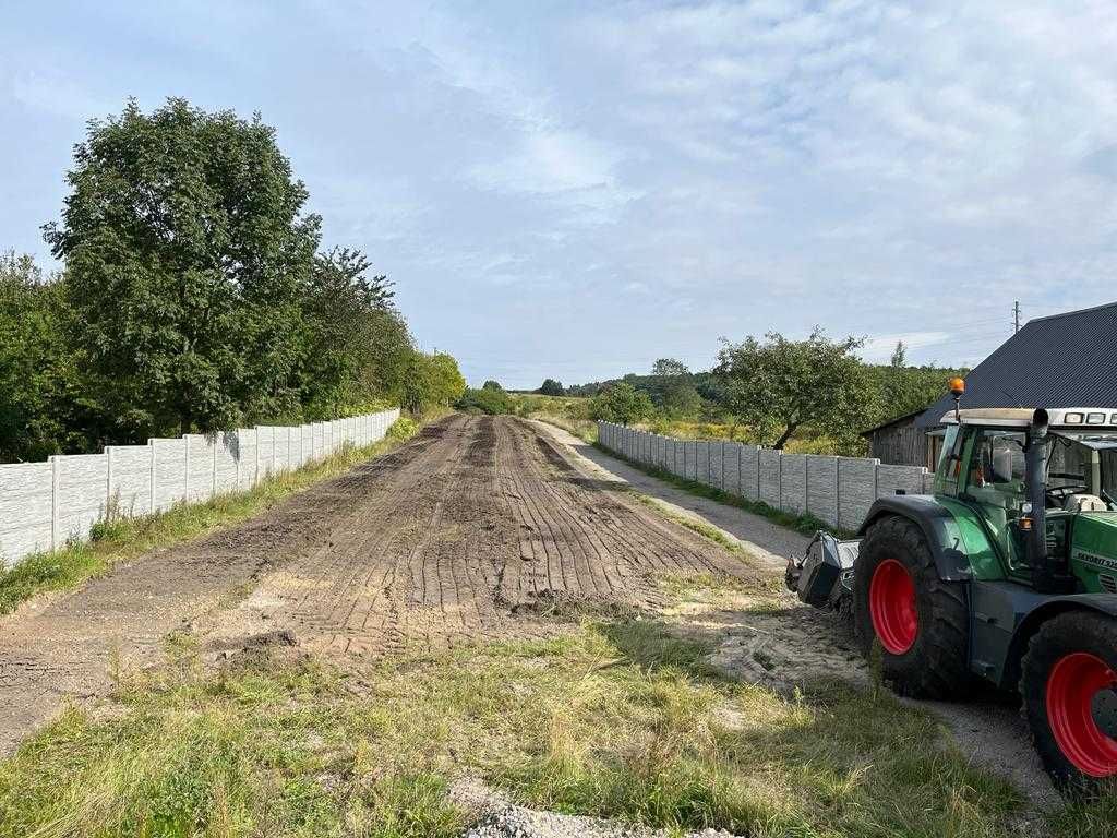 Mulczowanie wgłębne i powierzchowne Chrzanów. Karczowanie działek