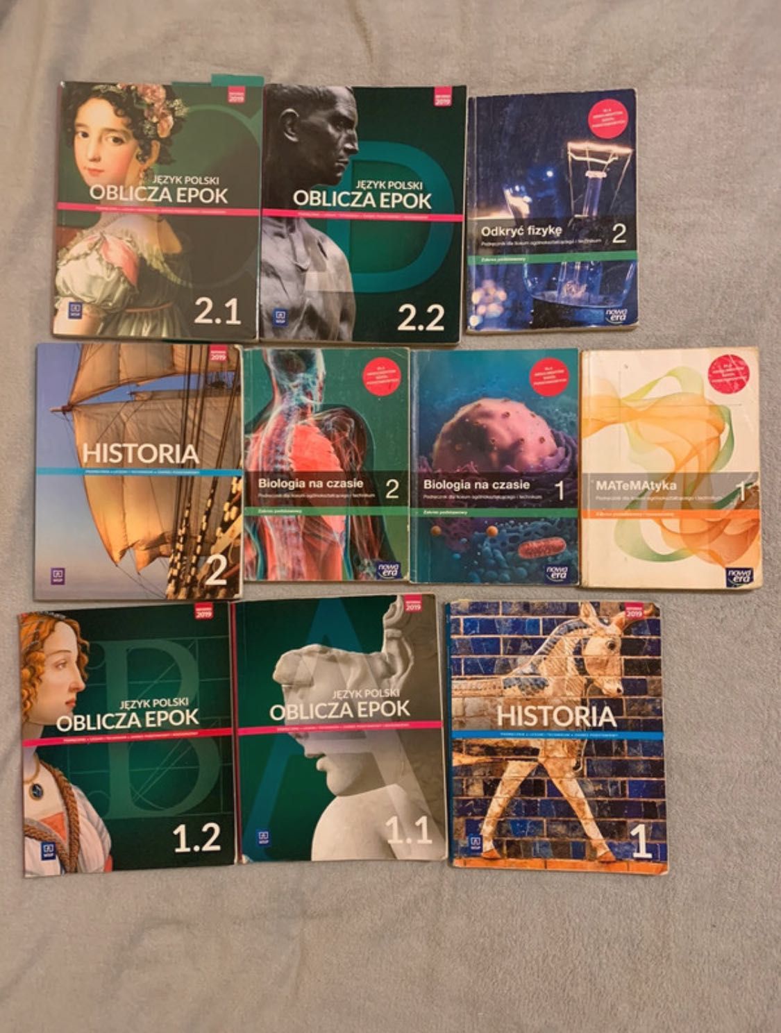 Podręczniki klasa 1 i 2