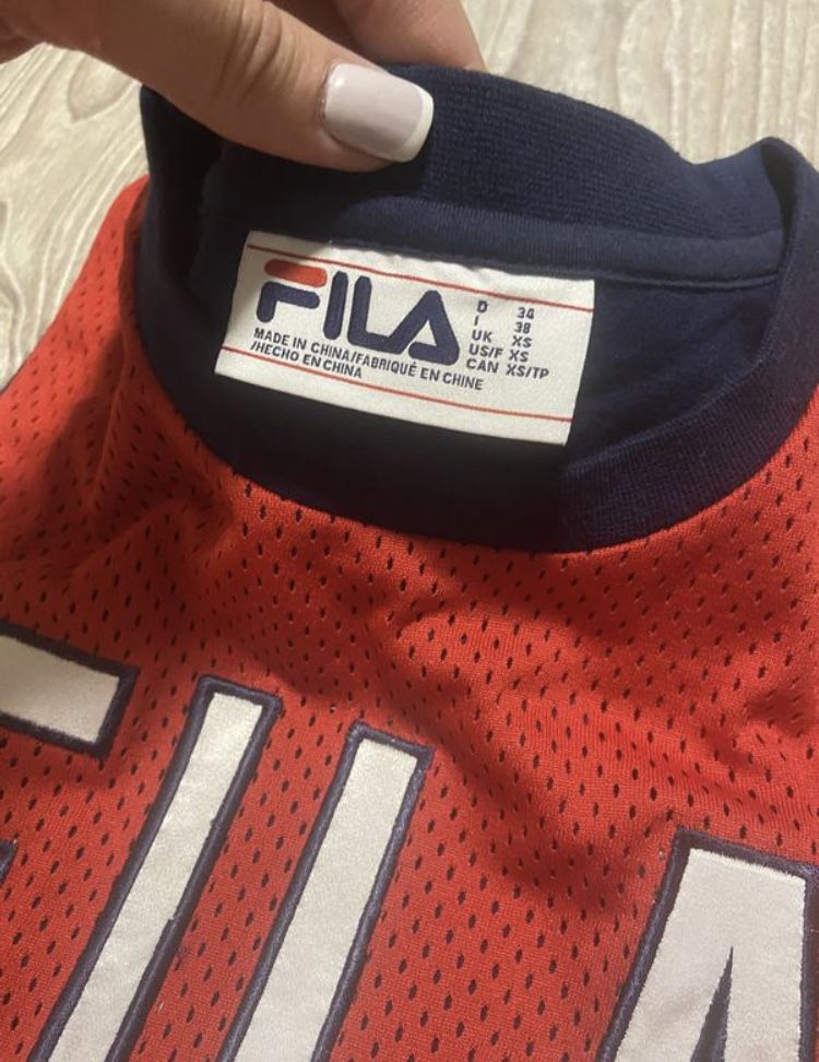 Платье летнее фила fila xs s сукня літня жіноче плаття