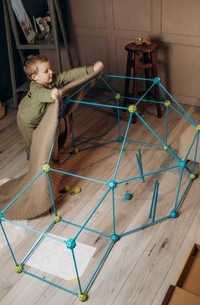 Детский строительный развивающий набор «Построй свой домик» Халабуда