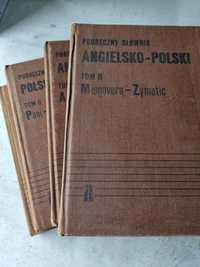 Słownik Polsko-Angielski i Angielko-Polski 4 tomy