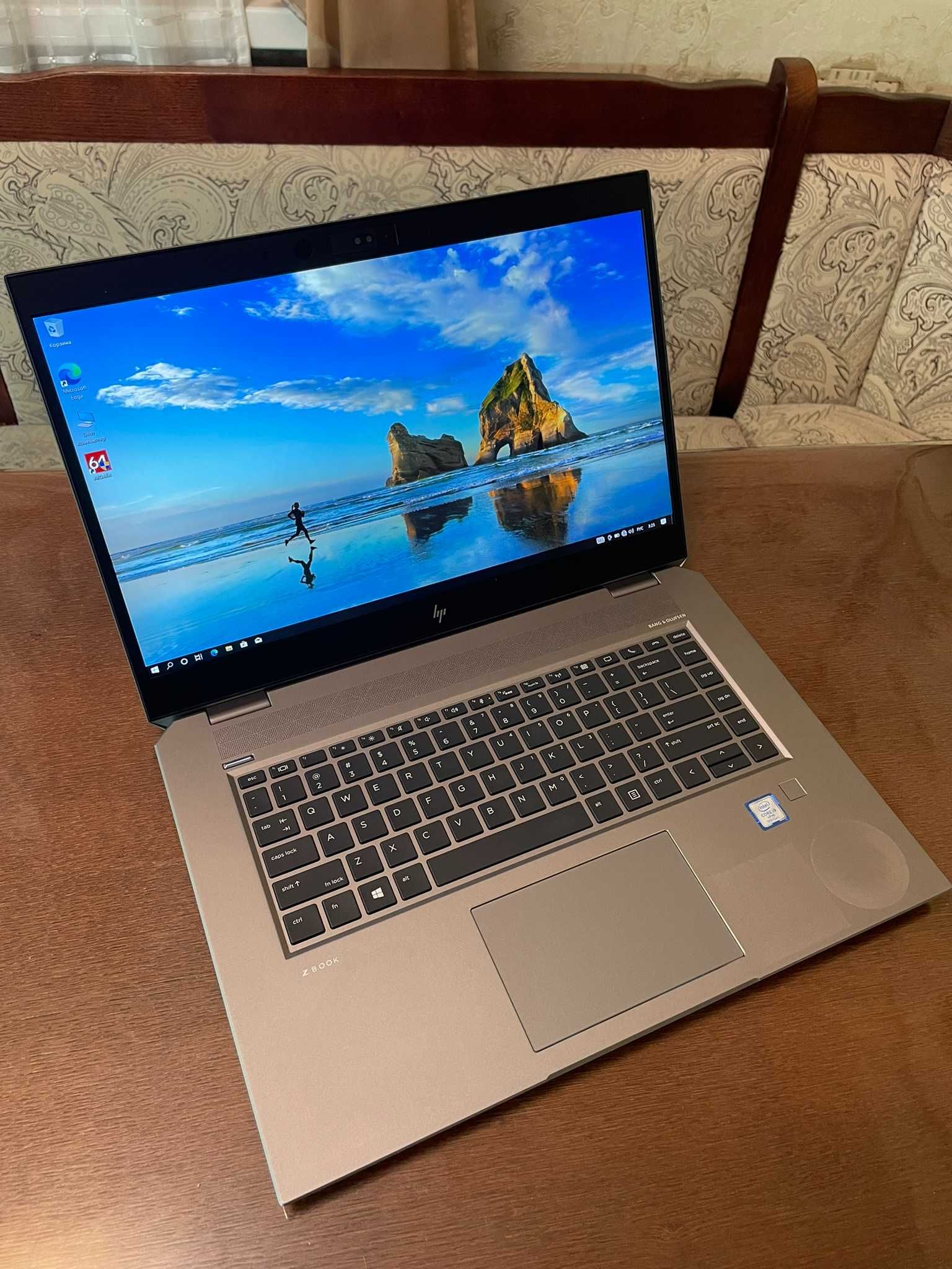 Ноутбук 15 IPS FHD HP Zbook 15 G5 (i7-8850H/16Gb/SSD 256Gb/P1000)