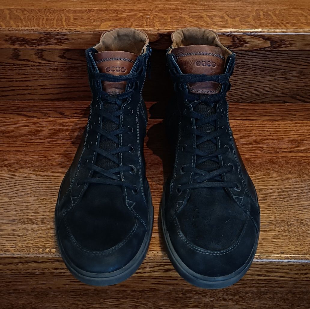 Buty Skórzane Ecco Sneakersy Oryginalne r. 44