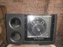 Subwoofer crunch crb 500 kondensator magnat