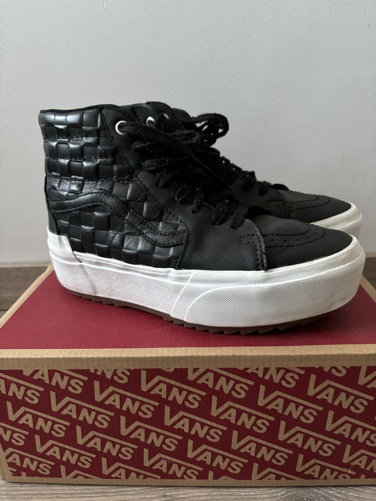 Buty botki jesienno-zimowe Vans rozmiar 38