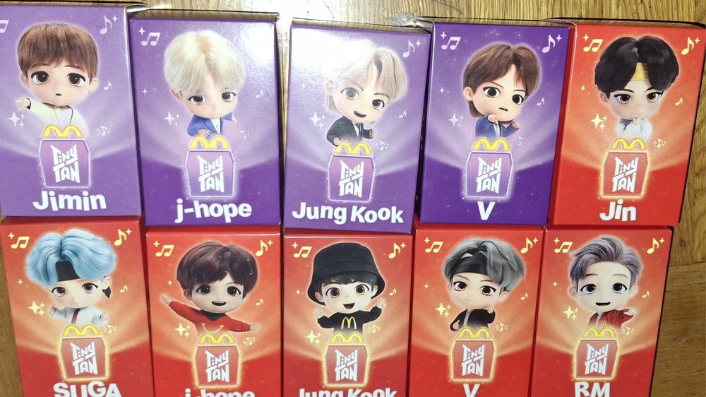 Іграшки Хеппі Міл Макдональдс BTS