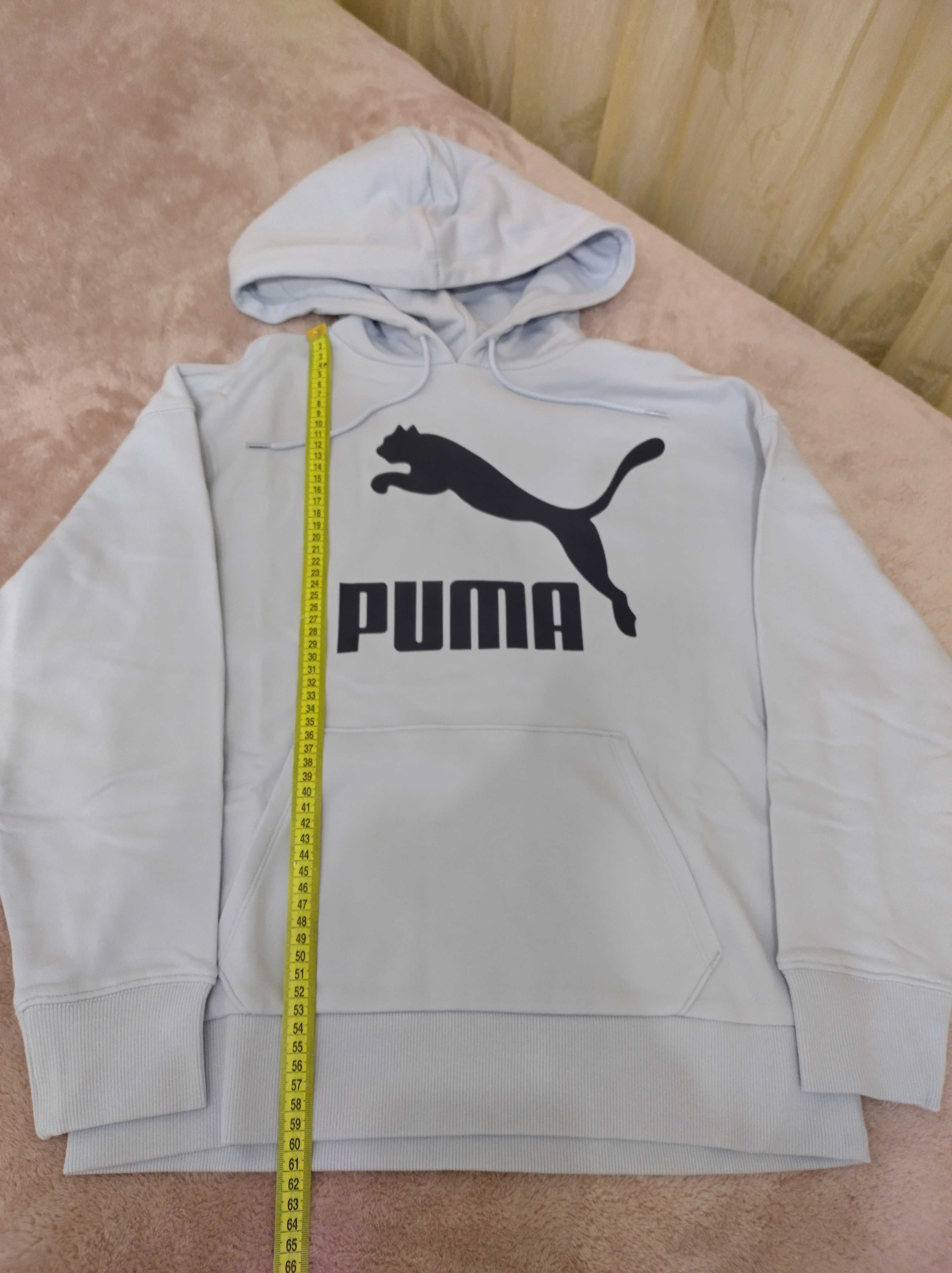 Жіноче худі PUMA розмір S колір ніжно-блакитний