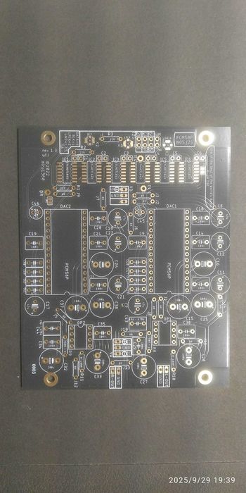 Płytka PCB do DAC R2R 2 x PCM58 po I2S