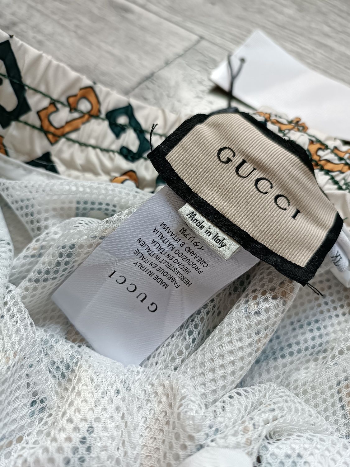 Zestaw koszula + spodenki Gucci komplet nowa kolekcja