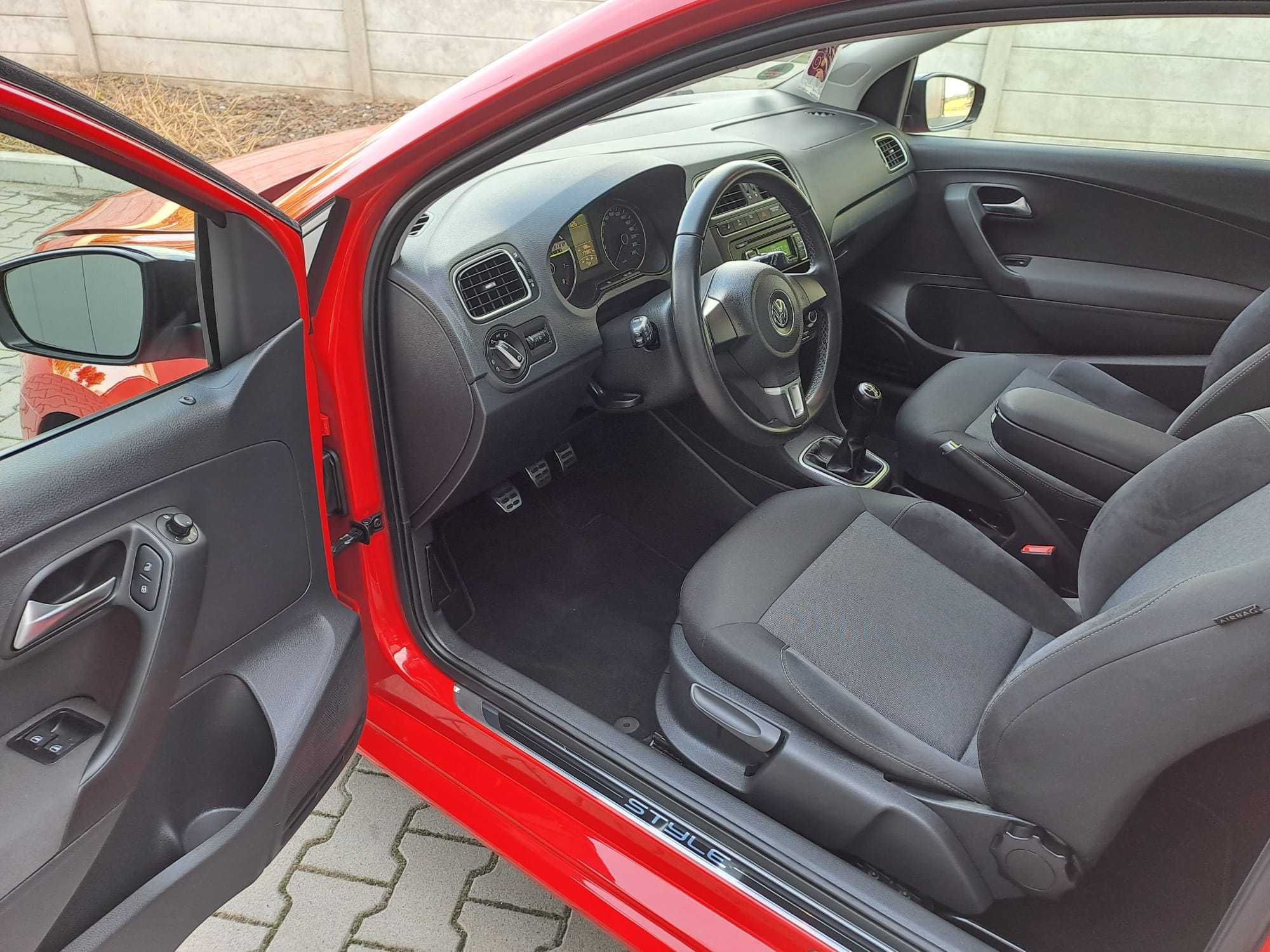 VW Polo 1.2 STYLE  Bezwypadkowe Piękne zadbane z Niemiec