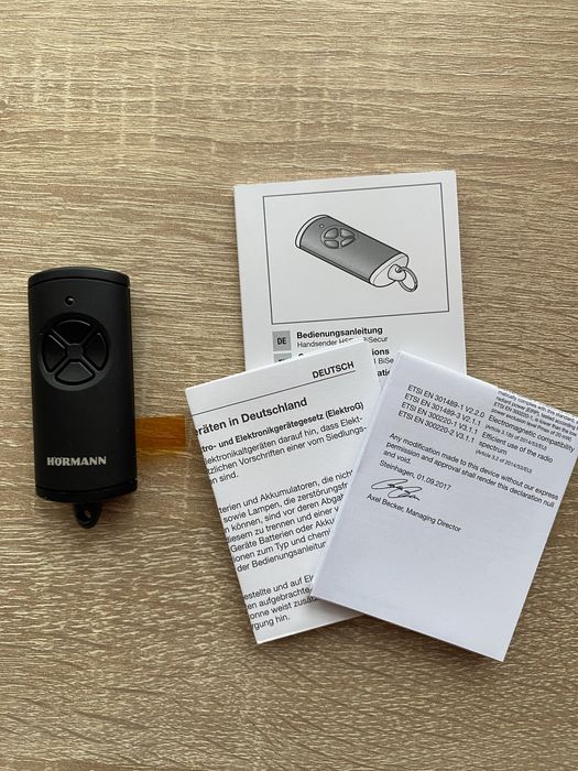 Hormann HSE 4BS пульт