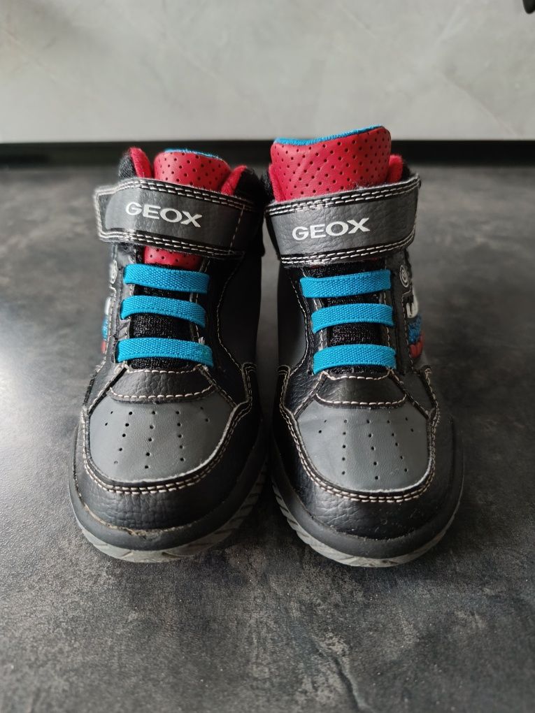 Buty za kostkę adidasy sportowe sneakersy chłopiec Geox Respira 28