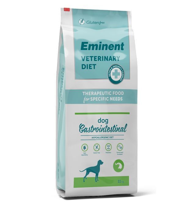 Karma dla psów Alergia Eminent Gastro Hypoallergenic 11kg dietetyczna