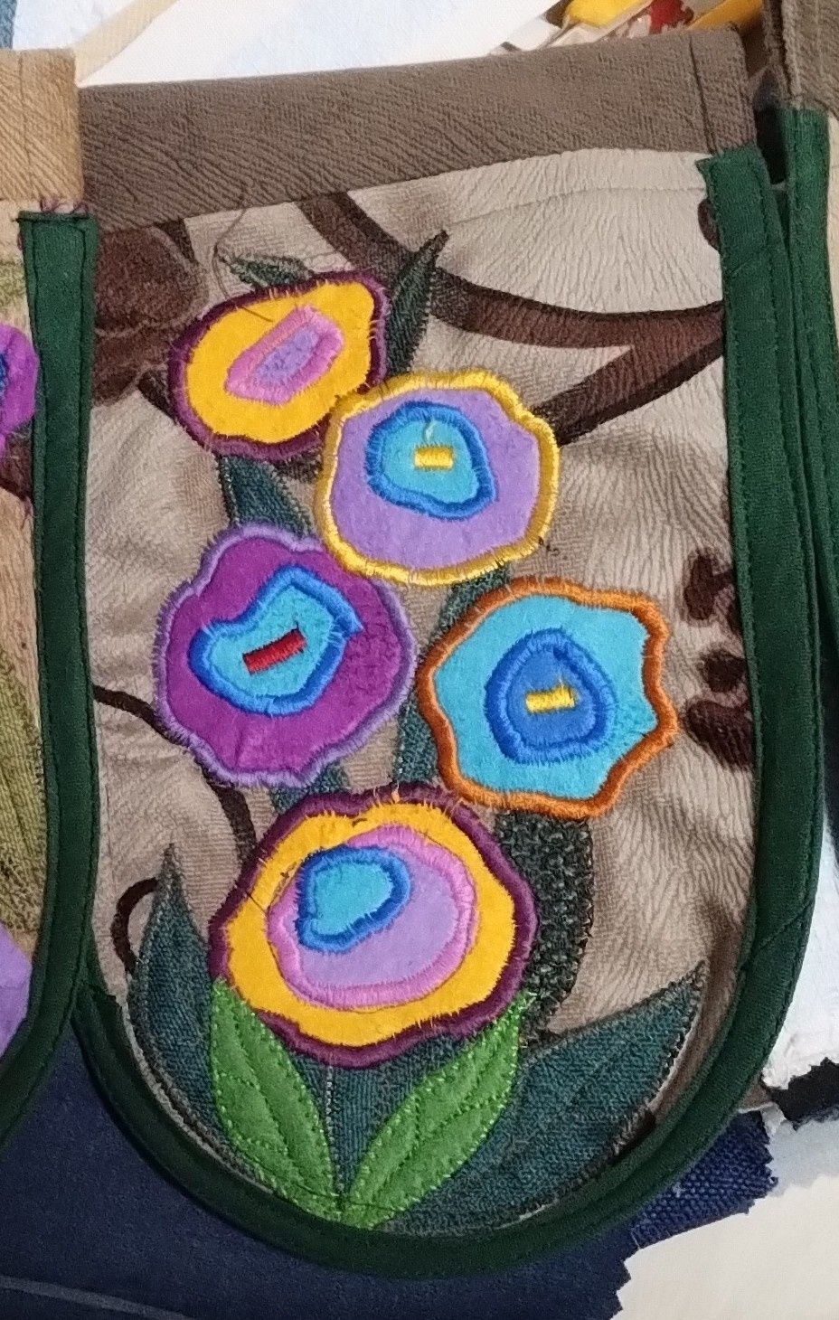 тридиційний одяг ладунка гаман кишенька серія весняні квіти