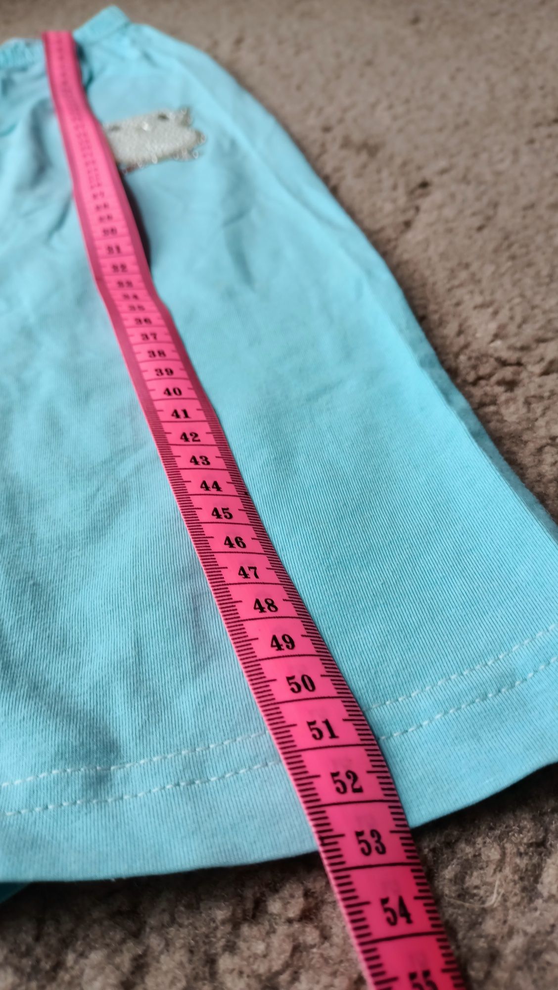 Niebieskie legginsy sowa rozm 146 GAMET
