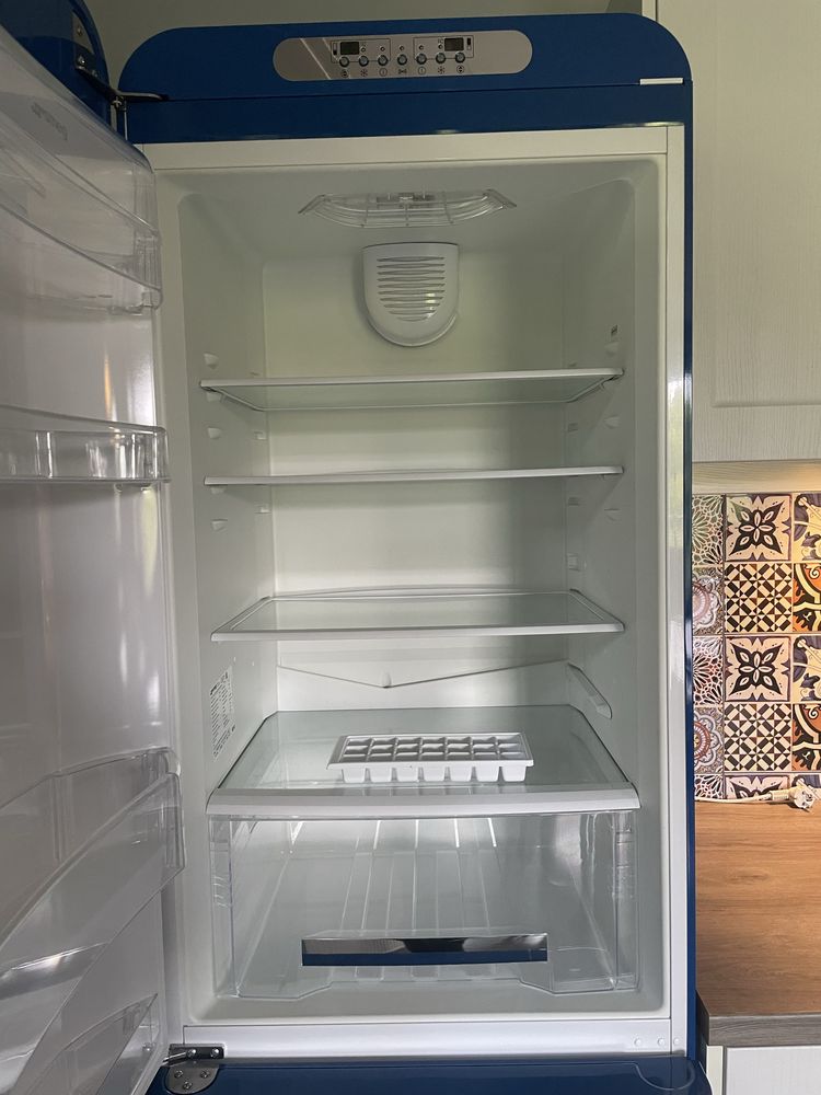 Chłodziarko-zamrażarka Smeg Retro 50’s FAB32LBLN1 kobalt