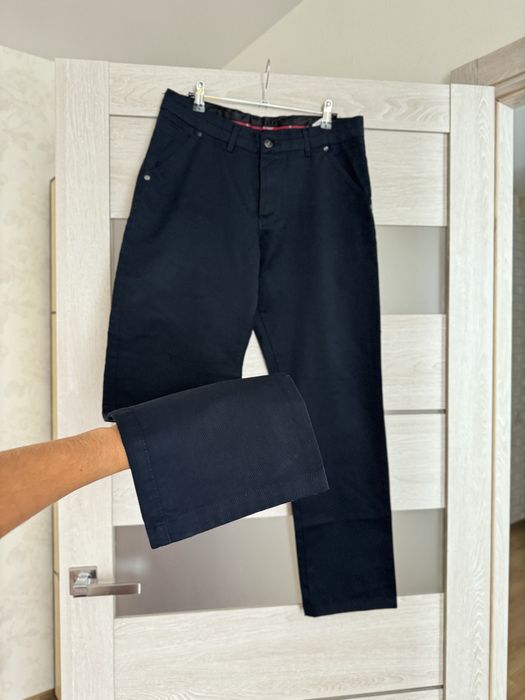 Мужские синие брюки